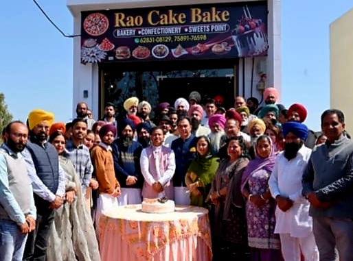 Promoting self-employment, Dr. Raj and Roudi inaugurated Rao Cake Bake